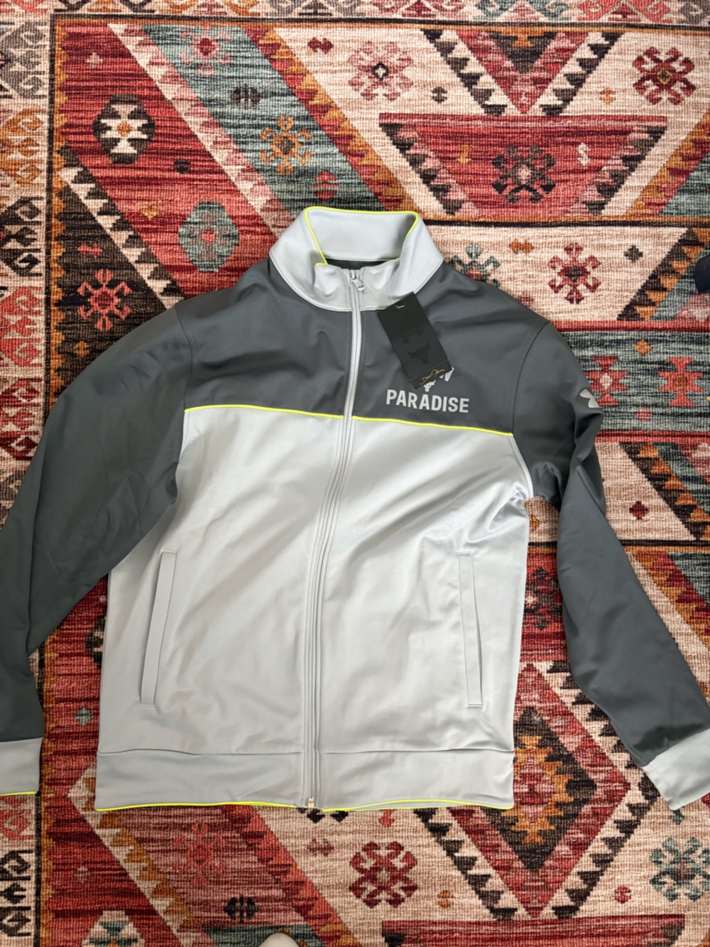 NWT Men’s Medium under armour project rock Zip up